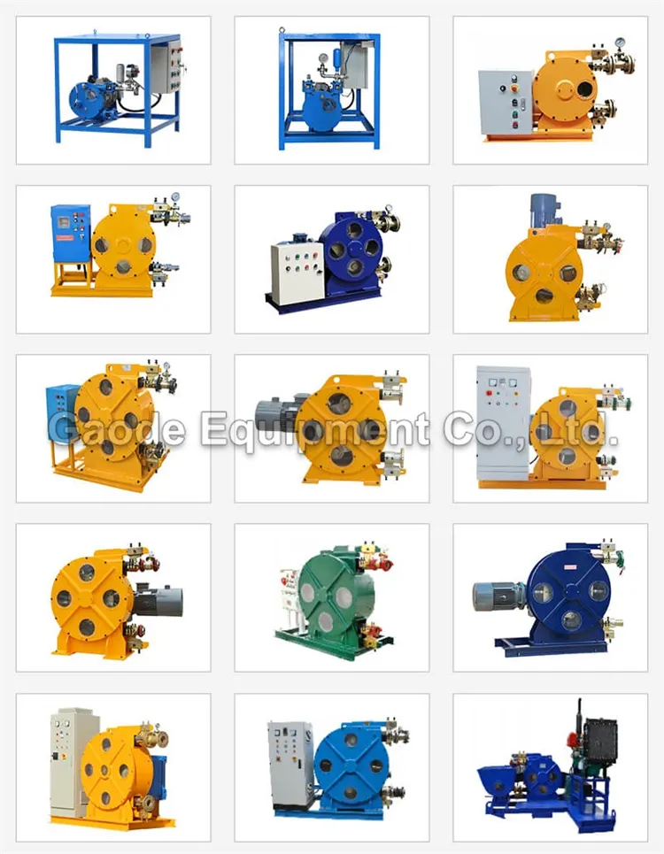Gaodetec GH Series Industrial Hose Peristaltic Squeeze Pump for Printing and packaging